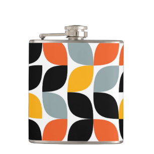 Colorful, uniek, trendy, urban leaf concept heupfles