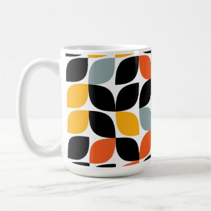 Colorful, uniek, trendy, urban leaf concept koffiemok