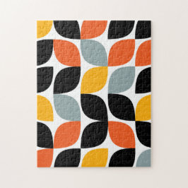 Colorful, uniek, trendy, urban leaf concept legpuzzel