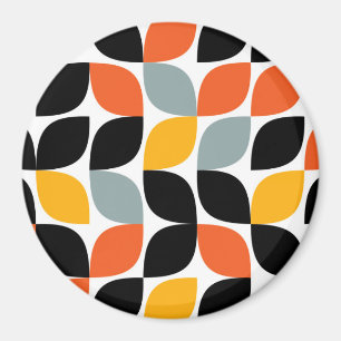 Colorful, uniek, trendy, urban leaf concept magneet