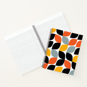 Colorful, uniek, trendy, urban leaf concept notitieboek
