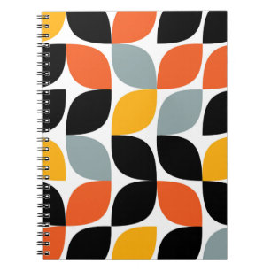 Colorful, uniek, trendy, urban leaf concept notitieboek