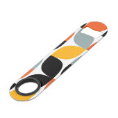 Colorful, uniek, trendy, urban leaf concept speed flessenopener (Voorkant Gekanteld)