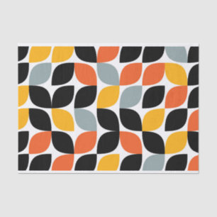 Colorful, uniek, trendy, urban leaf concept tissuepapier