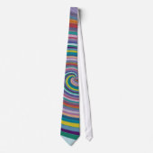 Colorful Unique Swirl Pattern Stropdas (Voorkant)
