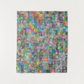 Colorful Unique Tapestry 2021 Paintgazing Calendar Wandkleed (Voorkant)