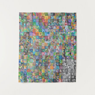 Colorful Unique Tapestry 2021 Paintgazing Calendar Wandkleed