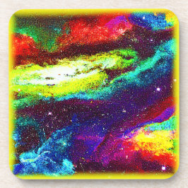 Colorful Universe Art. Nu kopen Bier Onderzetter