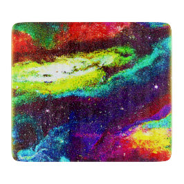 Colorful Universe Art. Nu kopen Snijplank