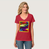 Colorful Universe Art. Nu kopen T-shirt (Voorkant volledig)