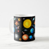 Colorful Universe Astronomy Space Mok (Voorkant links)