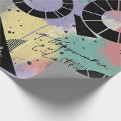 Colorful Urban Graffiti Pattern (10) Cadeaupapier (Hoek)