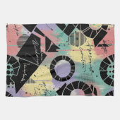 Colorful Urban Graffiti Pattern (10) Theedoek (Horizontaal)