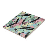 Colorful Urban Graffiti Pattern (12) Tegeltje (Zijkant)