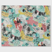 Colorful Urban Graffiti Pattern (2) Cadeaupapier (Vlak)