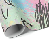 Colorful Urban Graffiti Pattern (4) Cadeaupapier (Rol Hoek)