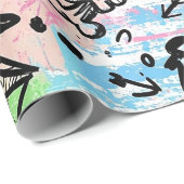 Colorful Urban Graffiti Pattern (6) Cadeaupapier (Rol Hoek)