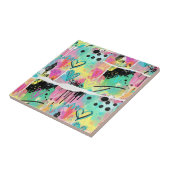 Colorful Urban Graffiti Pattern (7) Tegeltje (Zijkant)