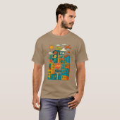 Colorful Urban Jungle T-shirt (Voorkant volledig)