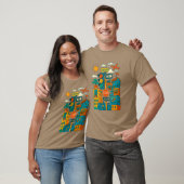 Colorful Urban Jungle T-shirt (Unisex)