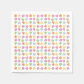 Colorful Valentijn Snoep Hearts Placemat Holiday Servet (Voorkant)