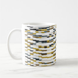 Colorful valentine Vibes Art Nouveau Pattern  Koffiemok