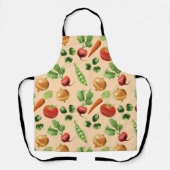 Colorful Vegetable Pattern Schort (Voorkant)