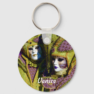 Colorful Venetian Couple Sleutelhanger