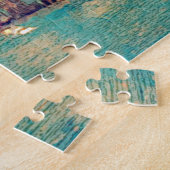 Colorful Venice Canal Aquarelle Art Painting Legpuzzel (Zijkant)