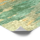 Colorful Venice Canal Grande Aquarelle Painting Poster (Hoek)