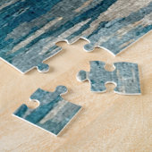 Colorful Venice Canal Grande Rialto Bridge Art Legpuzzel (Zijkant)