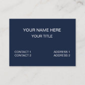 Colorful Vertical Retro Stripes Visitekaartje (Achterkant)