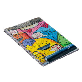 Colorful Vibrant Chicago Artwork Notitieboek