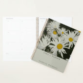Colorful Vibrant Daisy Pattern Name 2026 Planner (Display)