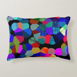 Colorful Vibrant Pattern Accent Kussen