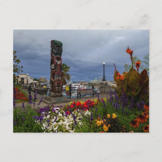 Colorful Victoria Harbor Briefkaart (Voorkant)