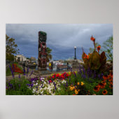 Colorful Victoria Harbor Poster (Voorkant)
