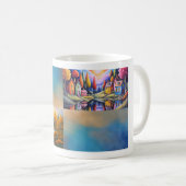 Colorful Village Mug Koffiemok (Voorkant rechts)