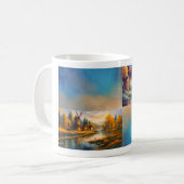 Colorful Village Mug Koffiemok (Voorkant links)