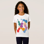 Colorful Violas T-shirt (Voorkant volledig)