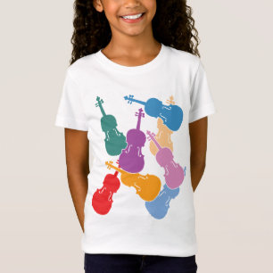 Colorful Violas T-shirt