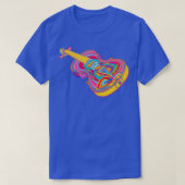 Colorful Violin 1 T-shirt (Design voorkant)