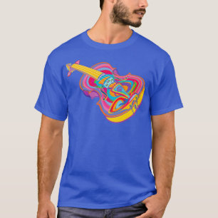 Colorful Violin 1 T-shirt