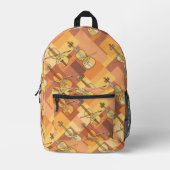 Colorful Violin Blocks Bedrukte Rugzak (Voorkant)