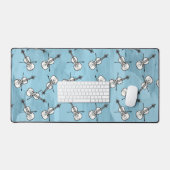 Colorful Violin Blocks Bureaumat (Keyboard & Muis)