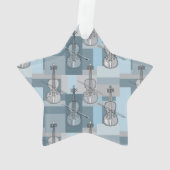 Colorful Violin Blocks Ornament (achterkant)