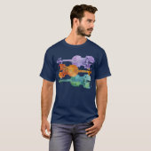 Colorful Violin Trio T-shirt (Voorkant volledig)