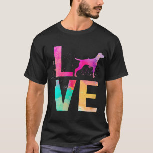 Colorful Vizsla Dog mam Gifts Vizsla T-shirt