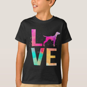 Colorful Vizsla Dog mam Gifts Vizsla T-shirt