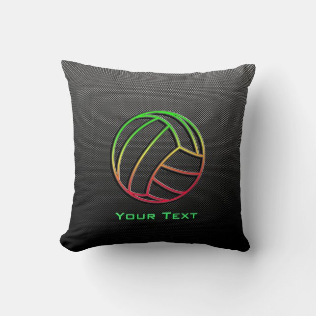 Colorful Volleyball Kussen (Voorkant)